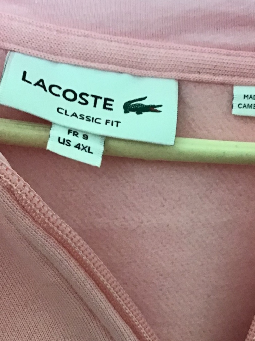 LACOSTE FULL ZIP HOODIE MENS - Picture 13 of 16